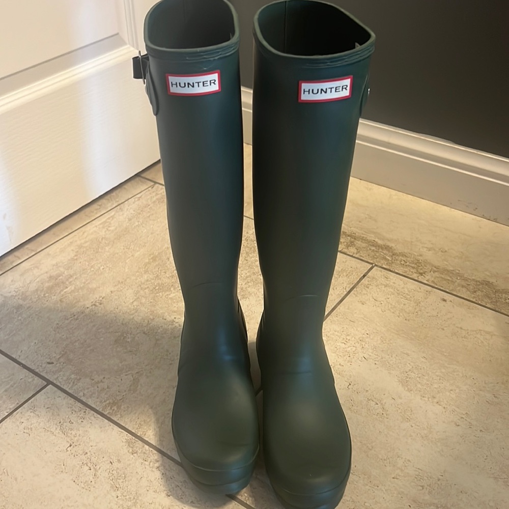 Hunter rain boots